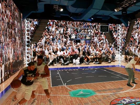 world's coolest basketball court a.k.a. The Last Shot