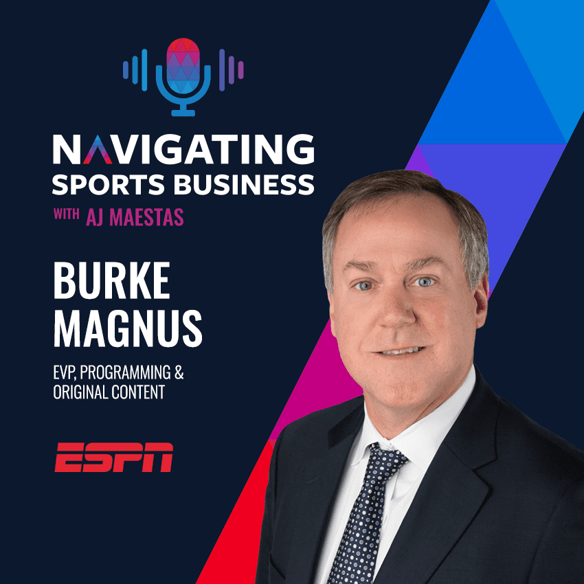 Burke Magnus from ESPN headshot