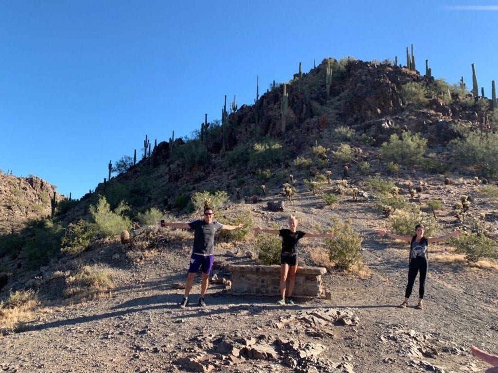 The stay at home orders were lifted in AZ, and our team made it to the trail this week!