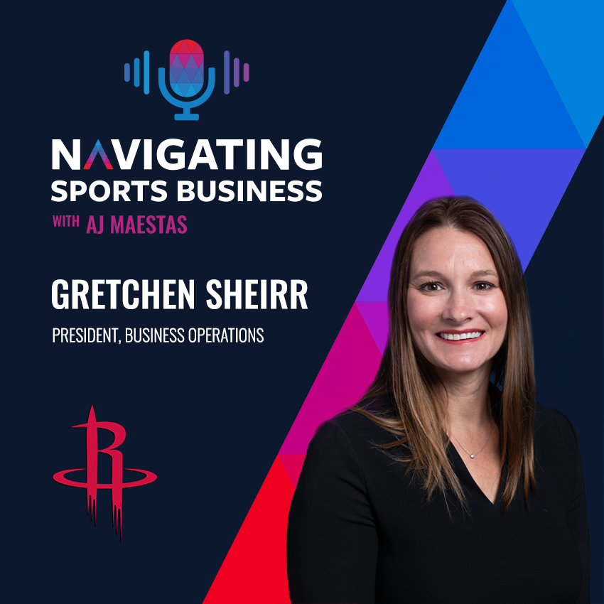 Podcast Alert: Gretchen Sheirr – Houston Rockets