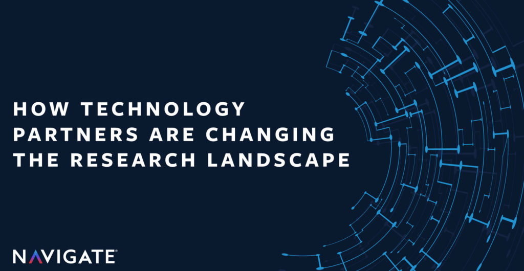 How Technology Partners are Changing the Research Landscape