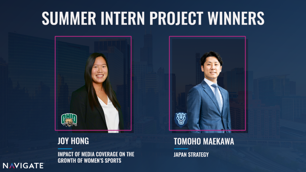 Navigate Summer Intern Winners 2022 - Joy Hong - Tomoho Maekawa