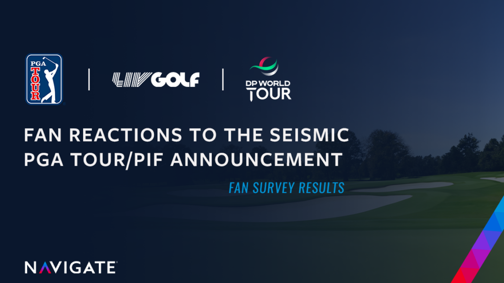 Fan Survey: How are fans reacting to the seismic PGA TOUR/PIF announcement?