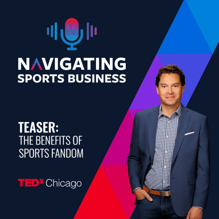 TEDx Teaser: How Sports Fandom Can Solve a Growing Crisis